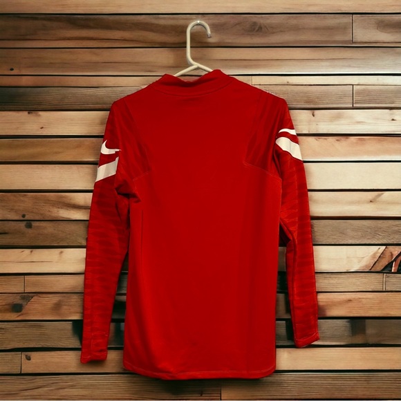 Nike Soccer Dri-FIT Shirt - Vibrant Red - New with Tags - Athletic Excellence - Picture 2 of 5